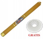 Gromnica z wosku + okapnik (D)