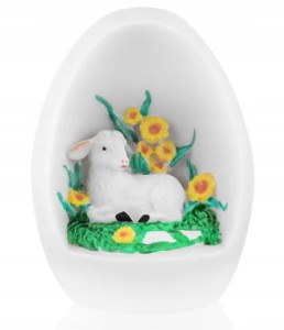 Jajko ceramiczne Wielkanoc - baranek