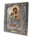 IKONA metaloplastyczna Święta Rodzina