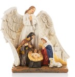 Szopka Boże Narodzenie - Święta Rodzina  (13cm)  