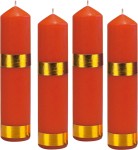 Zestaw świec adwentowych - 20 cm  
