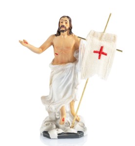 Figurka Jezusa Zmartwychwstały - 31 cm