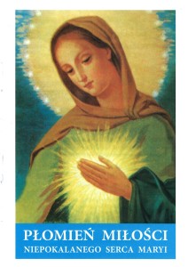 Płomień miłości Niepokalanego Serca Maryi