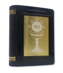 Etui na różaniec - książeczka - czarna