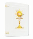 Etui na różaniec - książeczka - białe