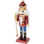 Dziadek do orzechów - figurka DUŻA (czerwona)