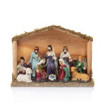 Szopka drewniana Boże Narodzenie  - Stajenka 