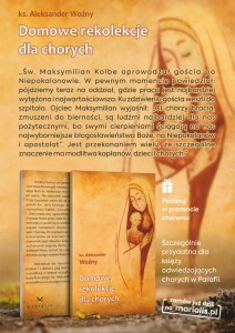 Domowe rekolekcje dla chorych - ks. Aleksander Woźny