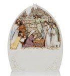 Szopka Boże Narodzenie - świecąca  - 16 cm