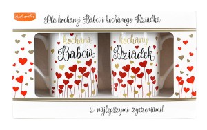 Komplet kubków dla Babci i Dziadka