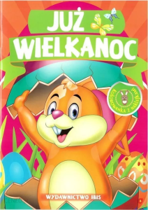 Już Wielkanoc - kolorowanka z naklejkami