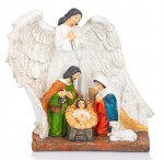 Szopka Boże Narodzenie - Święta Rodzina  (18cm) 